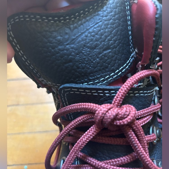 Danner GORE TEX Mountain Pass Arctic Night leather hiking boots vibram ice grip - Picture 6 of 14